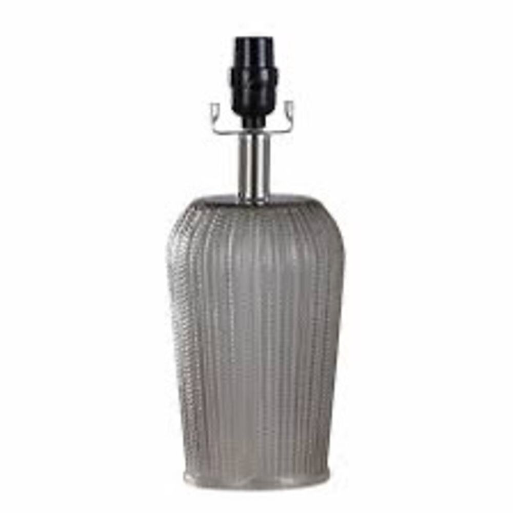 Style Craft Blue Glass Table Lamp